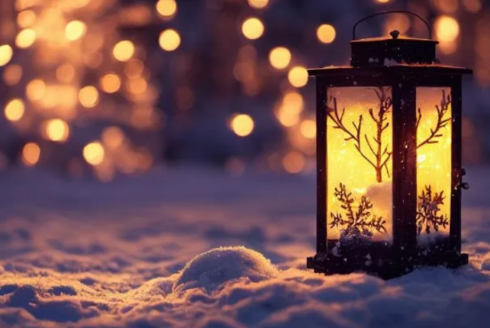 Kerstgroet zonder teks